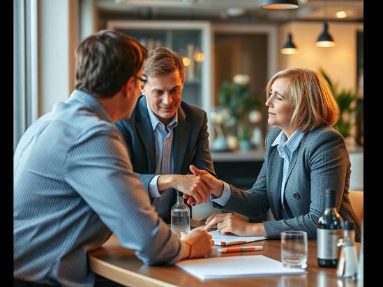 bijeenkomst van ondernemers